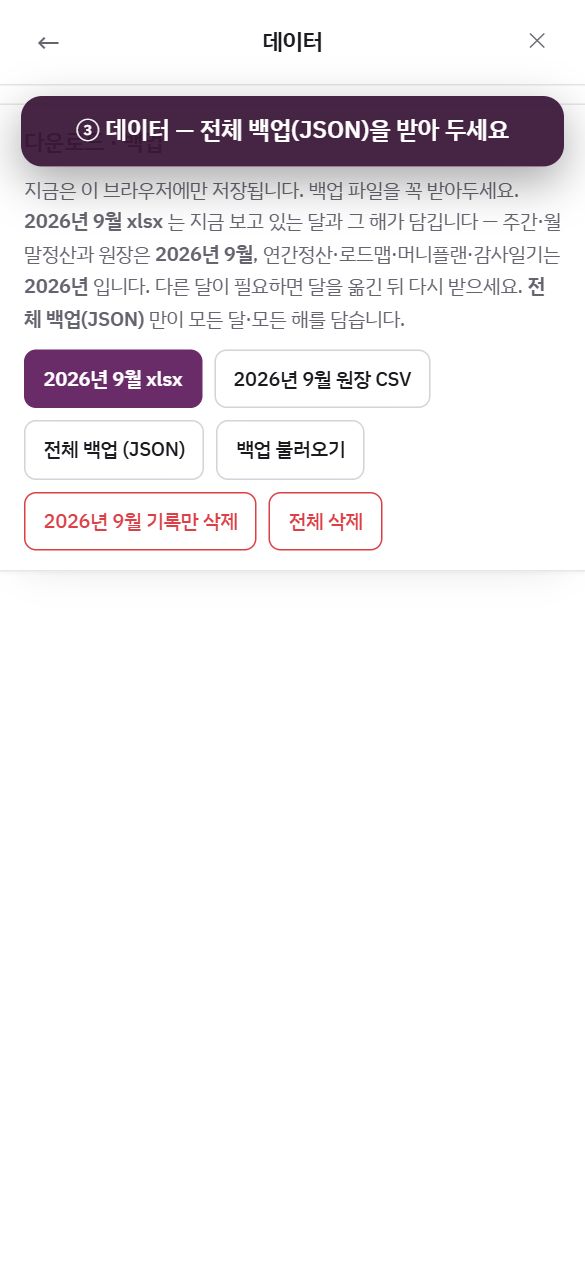 단계 3: 데이터